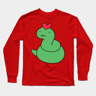 Heart Snake Long Sleeve T-Shirt